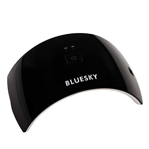 BLUESKY UV LED Lampe Nageltrockner für Gel Nagellack mit intelligenter Lampenfunktion, offenem Design, 30s/60s Zeiteinstellung (BLUESKY UV/LED Lampe 24W)