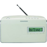 Grundig Music 7000 DAB+ - Tragbares DAB-Radio - White Silver (GRR3240)