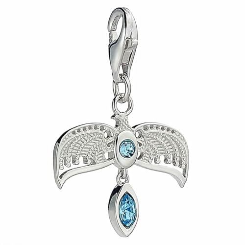 Harry Potter Sterling Silber Diadem Charm Perle, Sterling Silber