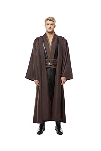 Star Wars Anakin Skywalker Cosplay Kostüm Braun XXL
