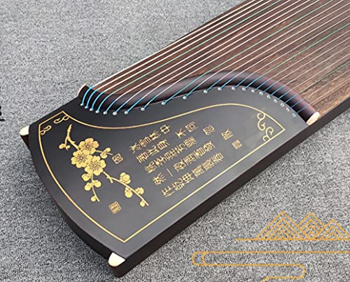 Chinesisches Guzheng Gold Pflaumenblütenmuster 21 Strang