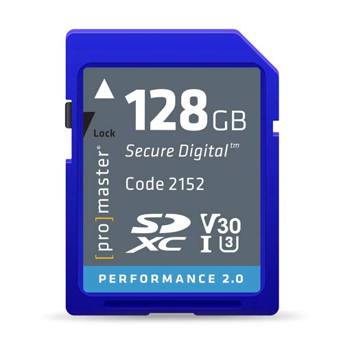 Promaster 128 GB SDHC Class 10 Speicherkarte (Performance 2.0)