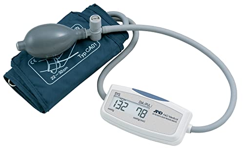 A&D Halbautomatisches Blutdruck-Messgerät, Kompaktversion