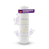 lalinda - Naturkosmetik Shampoo und Waschcreme für sehr empfindliche Haut auch bei Gereizter und Juckender Kopfhaut geeignet Für Babys, Kinder und Erwachsene 200ml