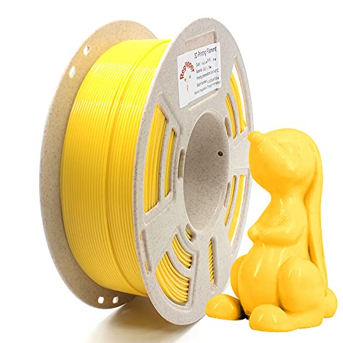 Reprapper Yellow PVB Filament for 3D Printer & 3D Pen 1.75mm (± 0.03mm) 2.2lb (1kg)