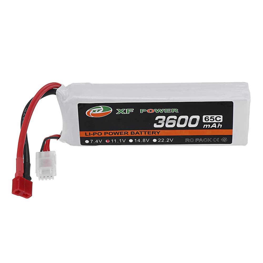 XF POWER 11.1V 3600mAh 65C 3S Lipo Batterie T Plug für RC-Car