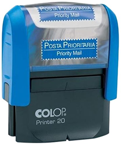 Colop Printer 20/L annullato 38 mm x 14 mm – Briefmarken, 3,1 cm, 6,3 cm, 7,4 cm