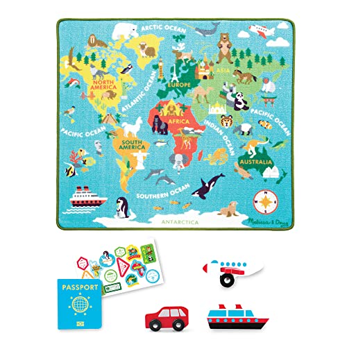 Melissa & Doug Round The World Travel Rug (Frustration-Free Packaging)