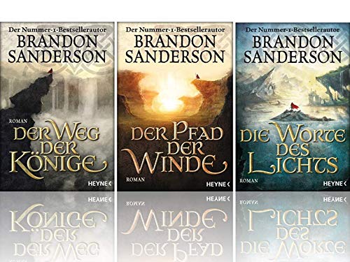 Brandon Sanderson | Die Sturmlicht-Chroniken Band 1-3 als Paperback Set | Der Weg der Könige + Der Pfad der Winde + Die Worte des Lichts
