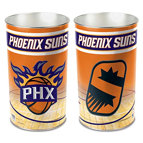 Wincraft Haus 8008214 Team Effort Phoenix Suns Abfalleimer, konisch, 38,1 cm hoch, schwarz, 15" H