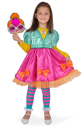 Ciao Damen Costume Travestimento L.o.l. Surprise Neon (Taglia 6-9 Anni) Con Accessori Kostüme, Multicolor, 9-9 Years
