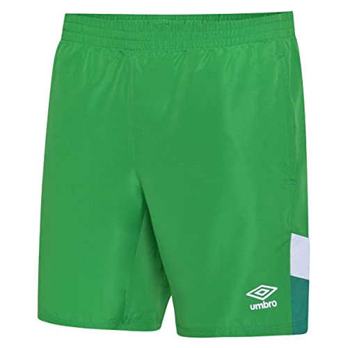 UMBRO Trainingsshort Herren grün/weiß, XXL (60-62 EU)