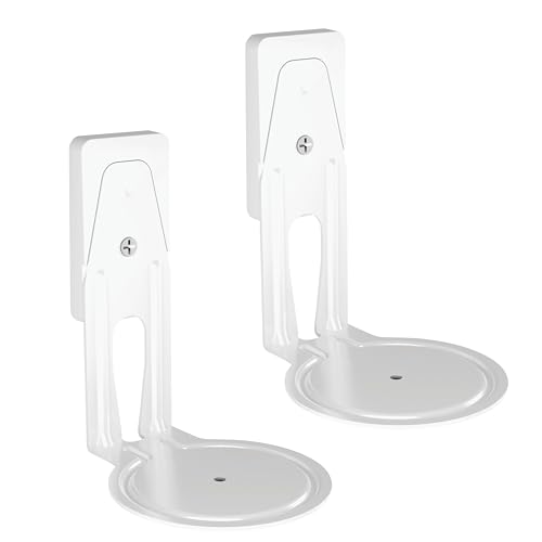 Sanus Feste Lautsprecher-Wandhalterung für Sonos Era 100™ (einzeln) (weißes Paar)