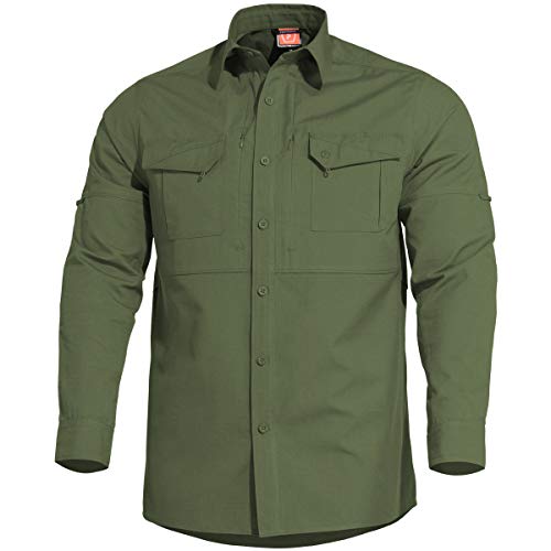 Pentagon Plato Shirt Langarm Camo Green