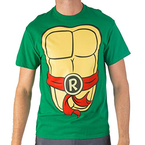 Teenage Mutant Ninja Turtles TMNT Herren Kostüm T-Shirt - Rot - XX-Large