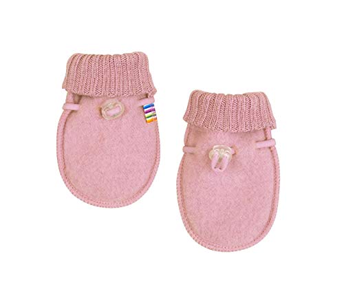 Joha Kinder Baby Handschuhe aus 100% Wolle Old Rosa-60