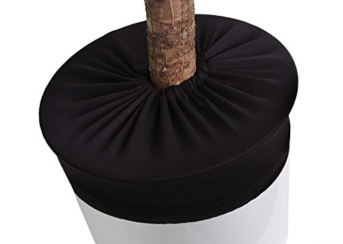 LYLANI Blumentopfschutz, innovatives Design, hochwertiger Stoff (Durchmesser: 14-16 cm, Schwarz)
