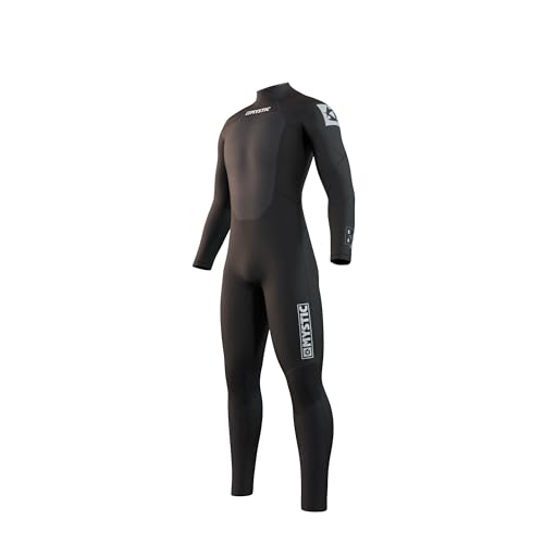 Mystic Mens Star 5/3mm Back Zip Wetsuit 210309 - Black Wetsuit Size - XL