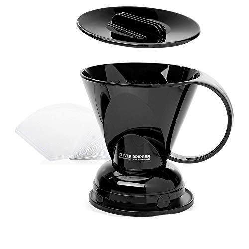 Clever Coffee Dripper Barista's Choice Kaffeefilter inklusive 100 Filter 18 oz Large schwarz