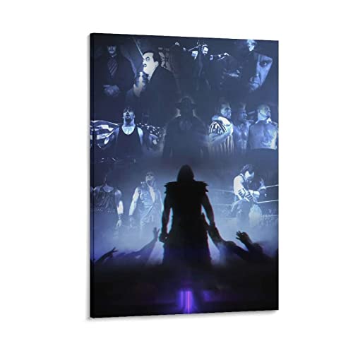 XXJDSK Foto Auf Leinwand Klassische Kunstfotos von Kain The Undertaker Contestants Modern Family Bedroom Decor Posters 60X90cm Kein Rahmen