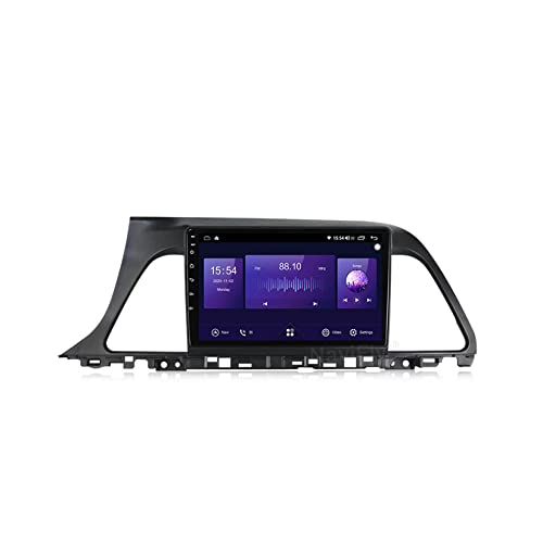Autoradio Stereo GPS-Navigation für Hyundai Sonata9 2015–2018, Plug-and-Play, 9-Zoll-Touch-Display, Android 11, unterstützt Lenkradsteuerung, Bluetooth-Freisprechfunktion, integrierte Ca