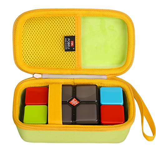 FBLFOBELI Harte EVA-Tragetasche, kompatibel mit Flipslide Spielen, elektronischem Handspiel | Flip, Slide, und passen Sie die Farben an, um die Uhr zu schlagen, Spielzeugtasche (nur Hülle)