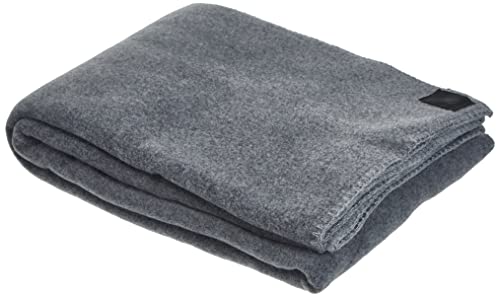 Zoeppritz Soft-Fleece Decke medium grey 940, 110x150 cm