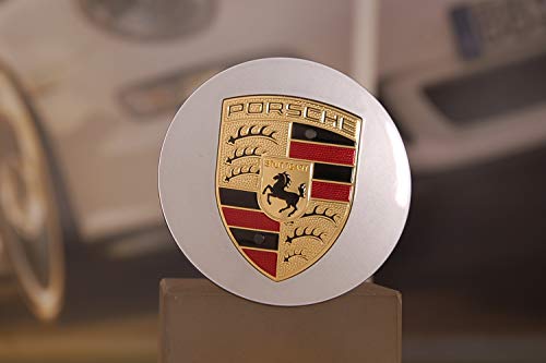 1x Porsche Radzierdeckel Brilliantchrom 911 991 981 982 Panamera Cayenne