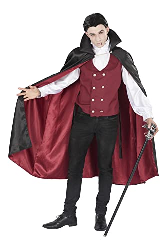ORION COSTUMES Herren Vampir Graf Dracula Halloween Rotes Kostüme