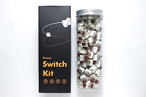 Ducky Kailh Box Brown Switches, mechanisch, 3-Pin, taktil, MX-Stem, 50g - 110 Stück
