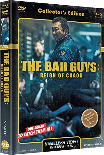 The Bad Guys - Reign of Chaos - Mediabook - Cover D - Uncut - Limited Edtion auf 333 Stück (+ DVD) [Blu-ray]