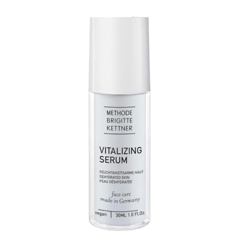 vitalizing serum 1 x 30ml - intensiv regulierendes Gesichtspflegeserum für die feuchtigkeitsarme Haut mit Hyaluronsäure, Jojobaöl und Vitamin E