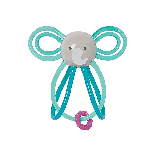 Manhattan Toy Winkel Elephant Rattle and Sensory Beißring