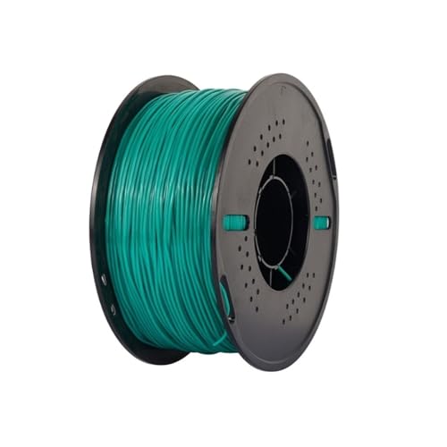 2 kg 3D-Druckerfilamente, 1,75 mm flexibles TPU, 3D-Druckstiftmaterialien, solides buntes Filament, einfach zu druckendes Zubehör (Farbe : Green)