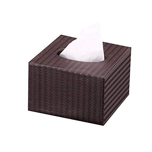 ZXGQF Tissue Box Pu Wasserdicht Und Feuchtigkeitsfest Papierhandtuchhalter Für Zuhause BüroAuto Dekoration Hotel Zimmer Tissue Box Halter