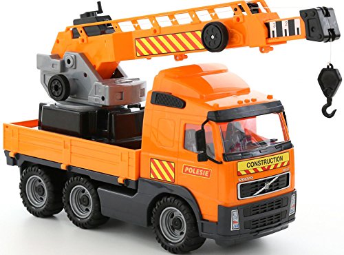 polesie Crane Truck Spielzeug (farblich sortiert)