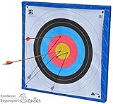 Scheibenplatte,Schießscheibe,Zielscheibe,Scheibenmatte für Bogensport"Freizeit" 90x90 cm