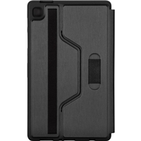 Targus Click-In - Flip-Hülle für Tablet - Thermoplastisches Polyurethan (TPU) - Schwarz - 8.7 - für Samsung Galaxy Tab A7 Lite