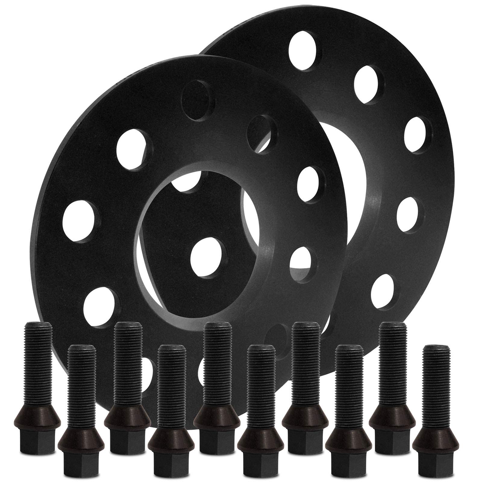 BlackLine Spurverbreiterung 10mm (5mm) mit Schrauben schwarz 5x120 72,6mm - 10206W-21_M1425KE35W