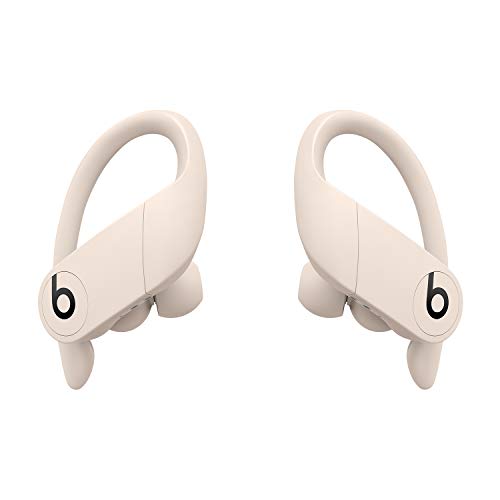 Beats Powerbeats Pro Kabellose In-Ear Bluetooth Kopfhörer – Apple H1 Chip, Bluetooth der Klasse 1, 9 Stunden Wiedergabe, schweißbeständige In-Ear Kopfhörer - Elfenbein