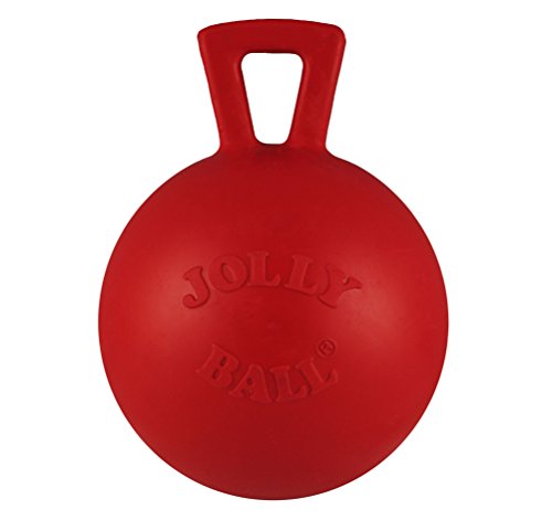 Jolly Pets JOLL047M Hundespielzeug - Tug-n-Toss Mini Treat Dispensing, 7.5 cm, rot