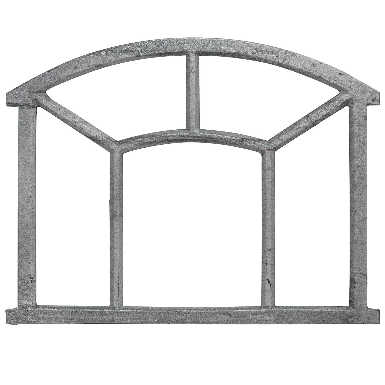 Fenster grau Stallfenster Eisenfenster Scheunenfenster Eisen 58cm Antik-Stil (m)