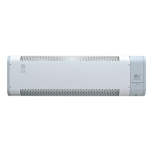 Vortice Microsol 2000-v0 Wand 2000W grau weiß Heizkörper Elektrische Raumheizung (Heizkörper, grau, weiß, 2000 W, 863 mm, 109 mm, 258 mm)