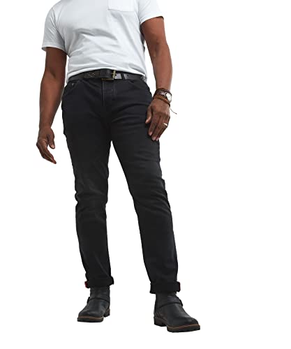 Joe Browns Herren Skinny Fit Jeans, Washed Black, 36L