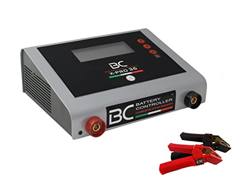 BC Battery Controller X-PRO 36-12V Werkstatt-Ladegerät und professioneller Stabilisator mit automatischer Abschaltung