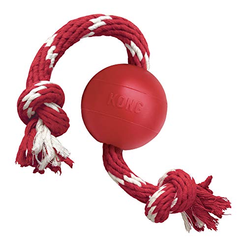 KONG Ball with Rope SMALL