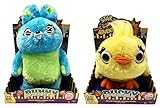 Thinkway Toys 64442 + 64443 Bunny & Ducky Deluxe Sprechende Kirmes Plüschtiere - Toy Story Signature Sammlung