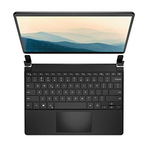 Brydge SPX+ Kabellose Tastatur mit Präzisions-Touchpad, kompatibel mit Microsoft Surface Pro X, entworfen für Surface QWERTY-Belegung