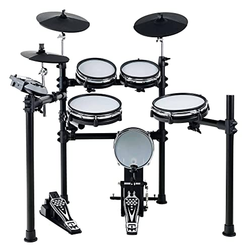XDrum DD-530 E-Drum Set mit Mesh Heads (elektronisches Schlagzeug, Kopfhörer-Anschluss, 400 Sounds)