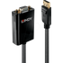 LINDY 41006 - DisplayPort Adapter, DP Stecker auf VGA Buchse, aktiv